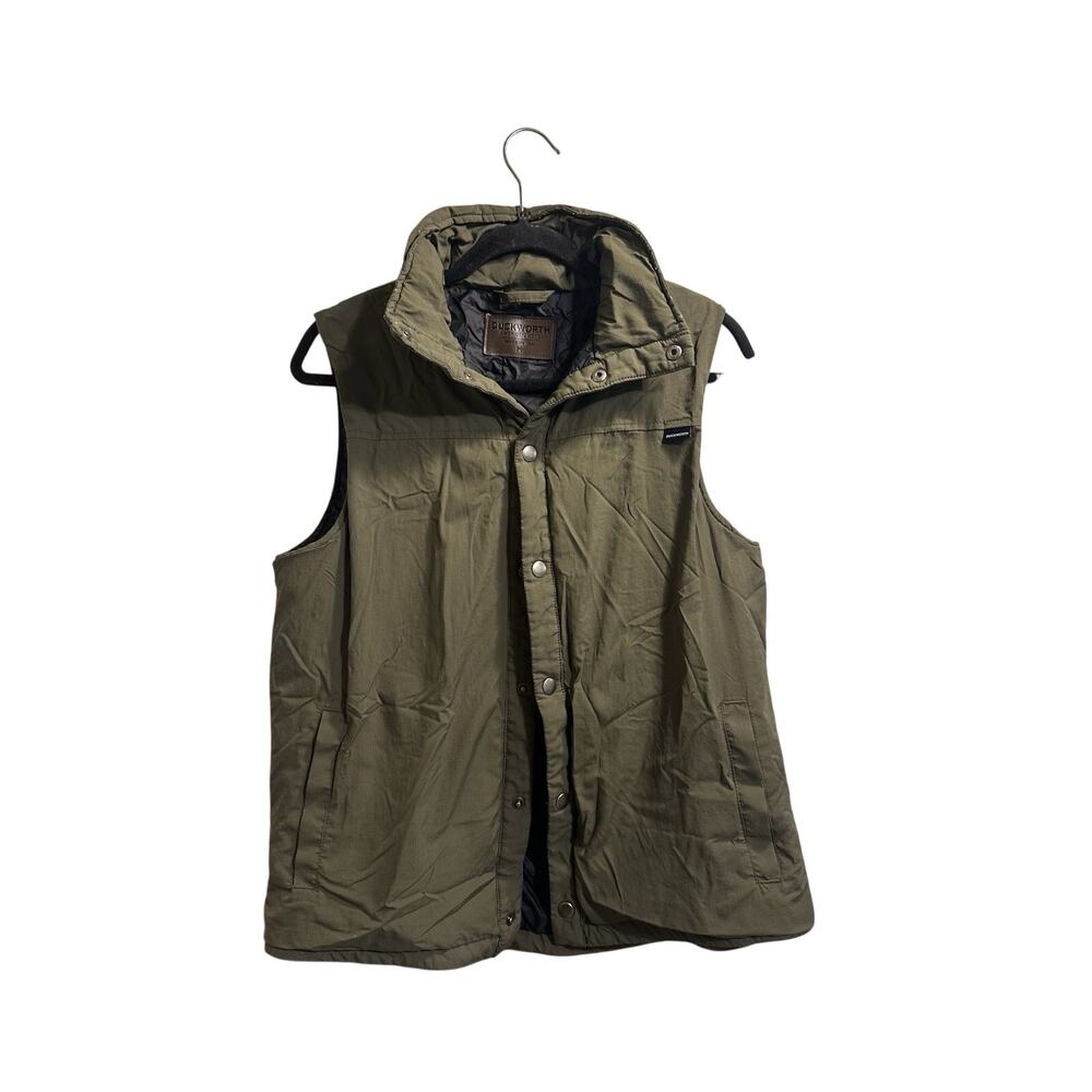 Duckworth WoolCloud Vest Women’s M Spruce Green Merino Wool Insulated USA Made
